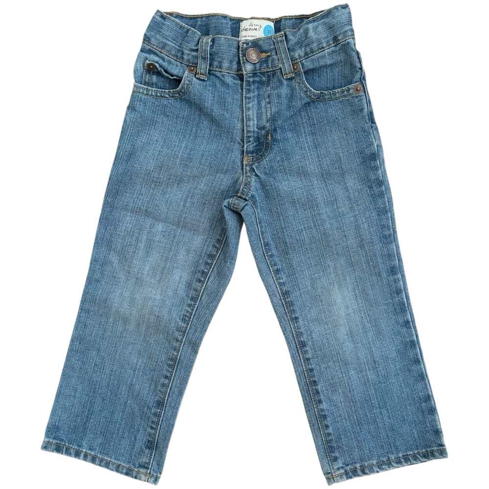 Vintage Old Navy 3T Toddler Jeans – Mid Wash Adjustable Waist